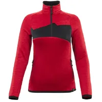 Mascot Fleecepullover ACCELERATE - 3XL - verkehrsrot/schwarz