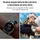 Huawei Watch GT 5 46 mm Silber Lederarmband Braun