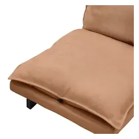 ML-Design Bodenstuhl Relaxsessel Bodensessel verstellbare Rückenlehne Loungesessel Braun