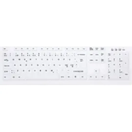 Cherry AK-C8100F-FUS-W/NOR RF Wireless Membran Key Switch, QWERTY Weiß
