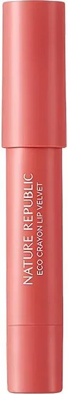 NATURE REPUBLIC By Flower Eco Crayon Lip Velvet Lippenstift 02 Pink Breeze 2,8 g