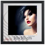 Ideal Trend Artos Holz schwarz 30x30 cm Collage