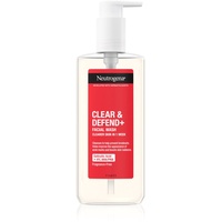 Neutrogena Clear & Defend+ Wash Reinigungsgel gegen Akne 200