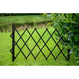 Dobar Faltbares Rankgitter Gr. S 110 x 80 cm Schwarz