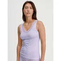 CALIDA Tanktop Natural Comfort Lace Lila XS