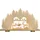 Weigla LED Schwibbogen Futterkrippe 52 x 32 x 6 cm