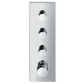 Hansgrohe Starck Showercollection Thermostatmodul Unterputz für 3 Verbraucher Brushed Gold Optic 10751250