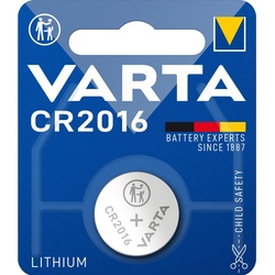 Varta CR2016 (1 Stk., CR2016, 90 mAh), Batterien + Akkus