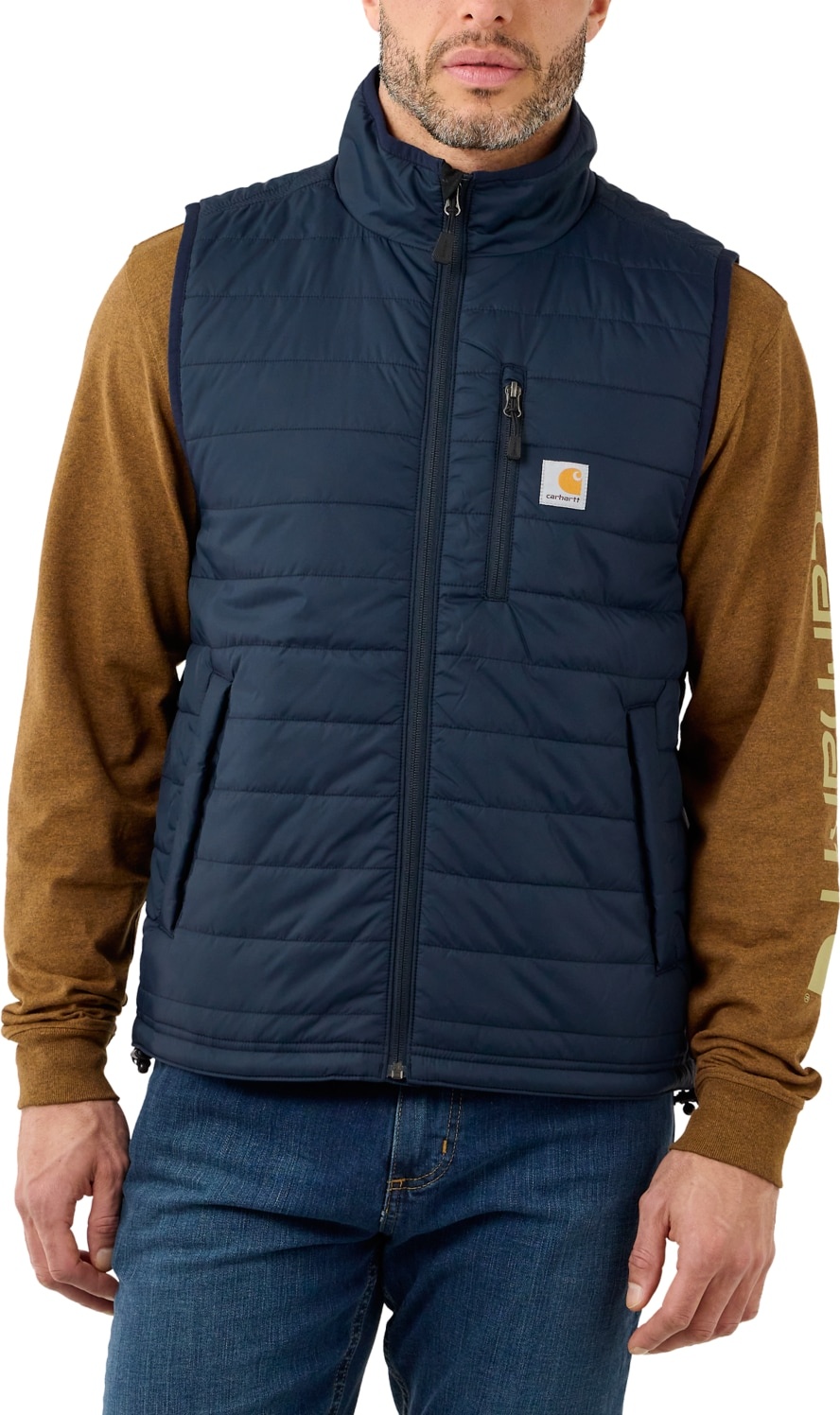 Carhartt, Herren, Weste, Gilliam Vest, Blau, (L)