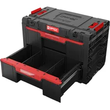 QBRICK SYSTEM Toolbox Basic mit 2 Schubläden Blau 542 x 335 x 369 mm