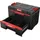 QBRICK SYSTEM Toolbox Basic mit 2 Schubläden Blau 542 x 335 x 369 mm