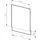 Vicco Unterschrank Frontblende R-Line 45 x 57,2 x 1,6 cm Anthrazit