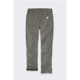 CARHARTT Relaxed Straight Lined Hosen Oliv W32/L34
