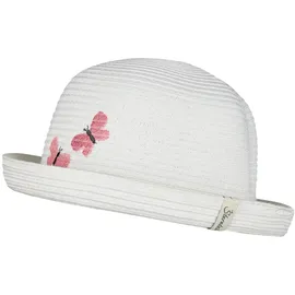 Sterntaler Strohhut Schmetterling pink/weiß 49 cm