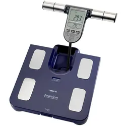 Omron Hbf-511b Körperfettwaage blau