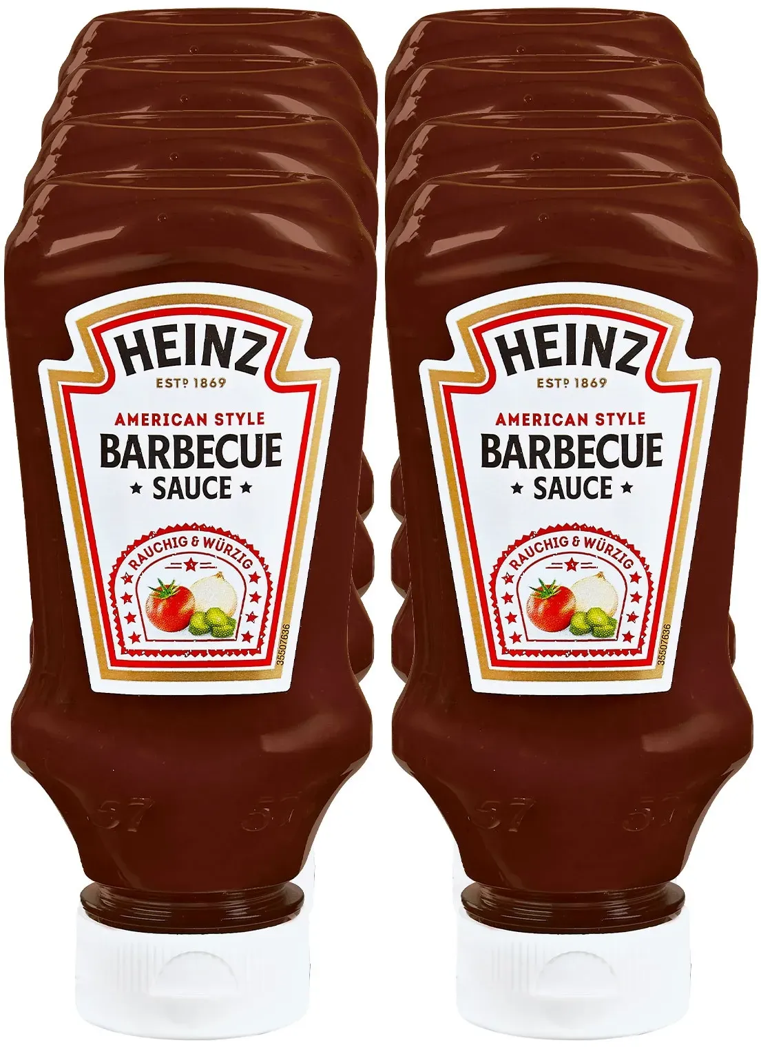 Heinz Barbecue Sauce 220 ml, 8er Pack