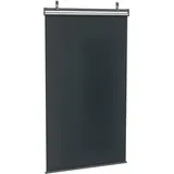 Outsunny Balkonverkleidung 124 x 222 cm grau Aluminium 1 St.