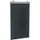 Outsunny Balkonverkleidung 124 x 222 cm grau Aluminium 1 St.