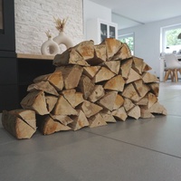 Brennholz 30 kg - 100% Buchenholz - Brennholz aus Deutschland –Ideales Brennholz – Perfektes Brennholz für eine gemütliche Raumwärme - Ideales Zubehör um Wärme im Kamin zu entfachen – Kaminholz