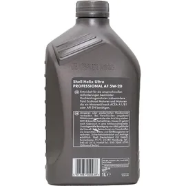 Shell Helix Ultra Professional AF 5W-20 1,0 l