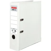 Herlitz maX.file protect A4 8cm weiß, 5er Set