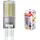 LEDVANCE LED Stiftsockellampe 4,5W G9 warmweiß 600 lm