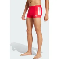 Adidas 3-Streifen 2-Inch Boxer-Badehose hellrot|WEISS DE FR XL