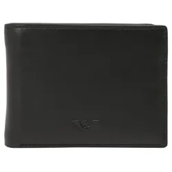 Voi Soft Geldbörse RFID Schutz Leder 12 cm schwarz