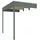 SKANHOLZ Schleppdach für Cross Cube 3+4 168 x 253 cm Grau