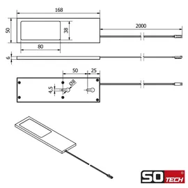 SOTech 3er Set - Schwarz