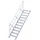 Euroline 510 Treppe 45° 800 cm Aluminium