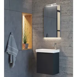 Euroshowers Viktoria Möbel-Set 450mm, schwarz
