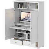 OTTO home Gotland Home Office Schrank 180 x 125 x 40 cm Weiß