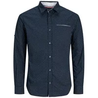 JACK & JONES Herren JJEREMY DETAIL SHIRT LS NOOS«, M