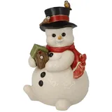 GOEBEL Figur Schneemann - Umzug ins Winterquartier Weihnachten