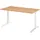 bümö Schreibtisch Serie-XB Buche / Weiß