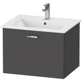 Duravit Waschtischunterbau 1 Auszug 60 x 0 x 0 cm Graphit Matt Dekor