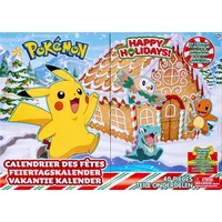 Pokémon-Kampffiguren Adventskalender Feiertag 2023 *Version DE/FR/NL*