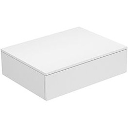 Keuco Edition 400 Sideboard 31740800000 70x19x53,5cm,Glasplatte glanz,anthrazit hochglanz