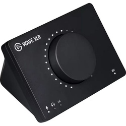 Elgato Wave XLR Vorverstärker (Interface-Steuerung, 48 V Phantomspeisung) schwarz