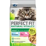 Perfect Fit 1+ Natural Vitality Adult mit Hochseefisch & Lachs 6 x 50 g