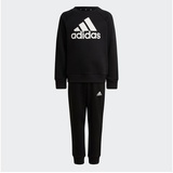 Adidas Trainingsanzug 'Essentials Logo French Terry' - Schwarz,Weiß - 104