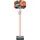 vidaXL Basketballkorb Tragbares Basketball Spiel-Set Verstellbar 109-141 cm Rot/Weiß