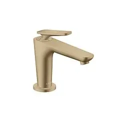 hansgrohe Axor Citterio C CoolStart Waschtischarmatur 49020140 ohne Struktur, brushed bronze, Ausladung 128mm, Ablauf unverschließbar