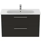 Ideal Standard i.life A Waschtisch mit Unterschrank, 2 Auszüge, K8745NV,