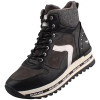 Mustang Damen High Top Sneaker Schwarz, Schuhgröße:EUR 40