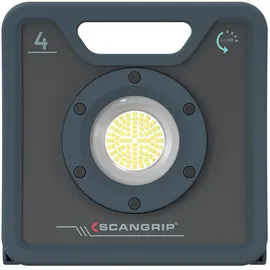 Scangrip NOVA 4 for Life, LED-Arbeitsleuchte, bietet zuverlässige und unterbrechungsfreie Beleuchtung, Wasser- und staubgeschützt, 4000 lm)