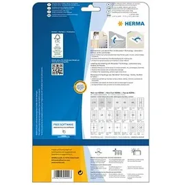 Herma Universaletiketten 4209 Weiß 96,0 x 16,9 mm 25 Blatt