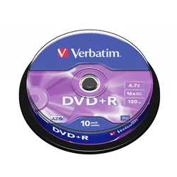 Verbatim DVD+R Matt Silver 4,7 GB 10 Stück(e)