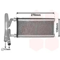 Van Wezel Wärmetauscher, Innenraumheizung 53006706